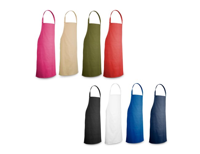 Avental de algodão sarjado (180 g/m²)